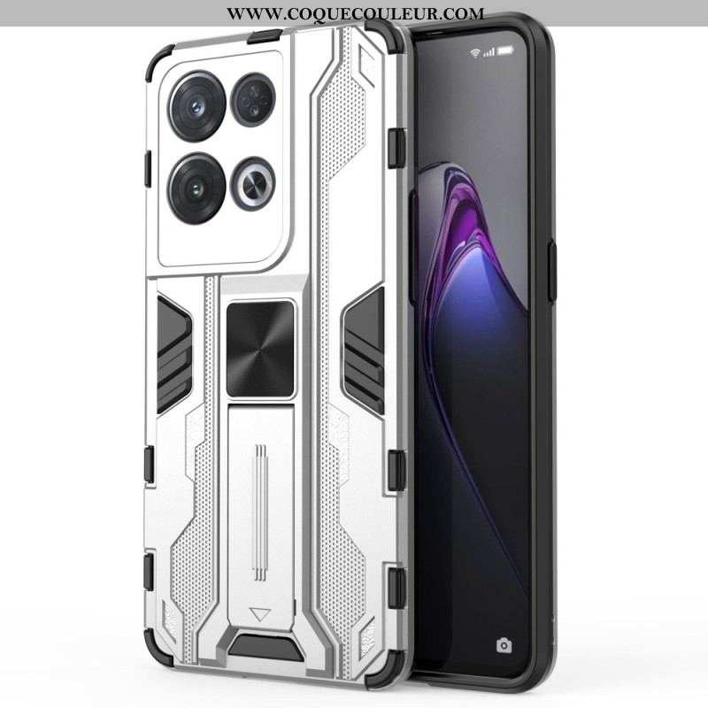 Coque Oppo Reno 8 Pro Support Amovible Vertical et Horizontal