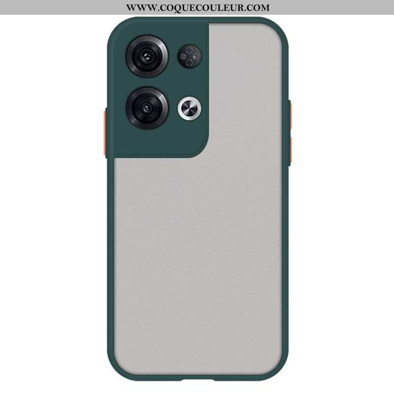 Coque Oppo Reno 8 Pro Hybride Rebords Colorés