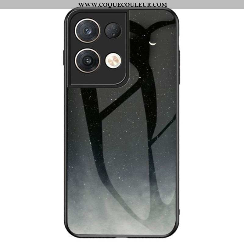 Coque Oppo Reno 8 Pro Verre Trempé Motif