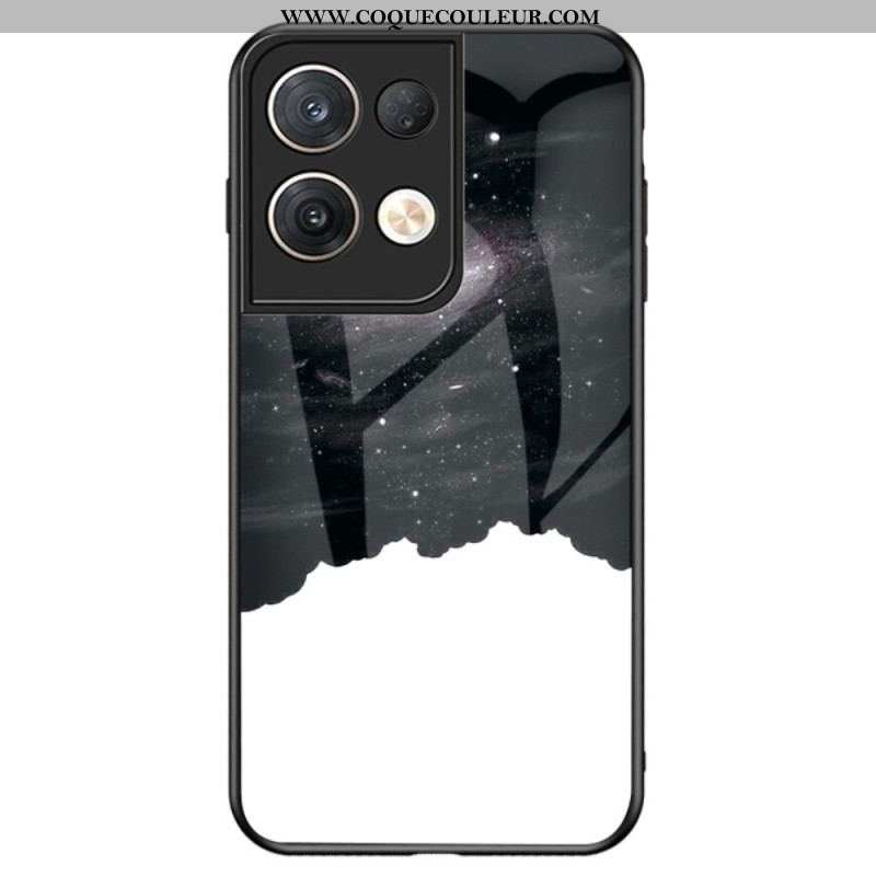 Coque Oppo Reno 8 Pro Verre Trempé Motif