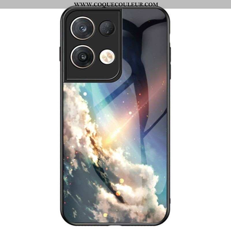 Coque Oppo Reno 8 Pro Verre Trempé Motif