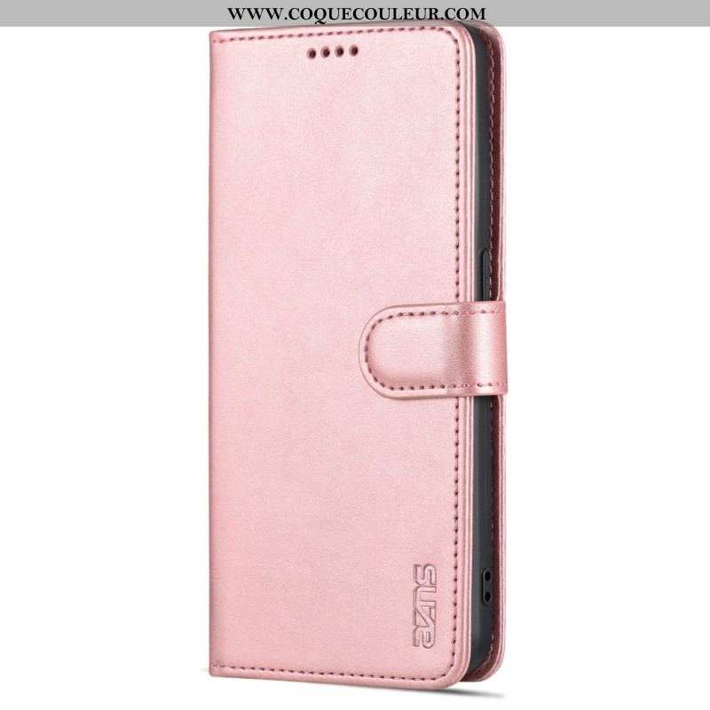 Housse Oppo Reno 8 Pro Style Cuir AZNS