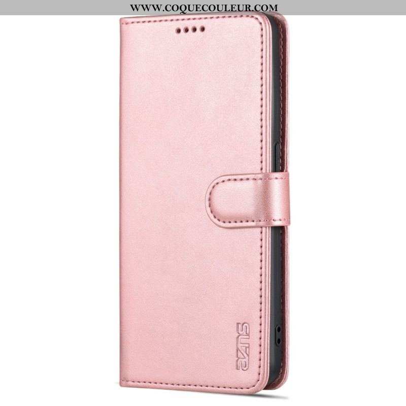 Housse Oppo Reno 8 Pro Style Cuir AZNS