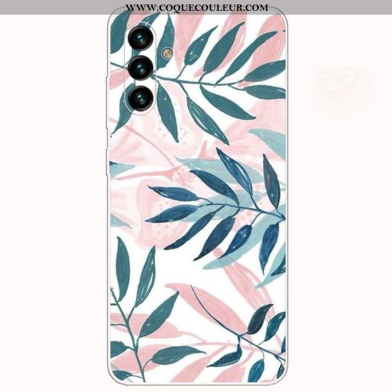 Coque Samsung Galaxy A13 5G / A04s Feuilles