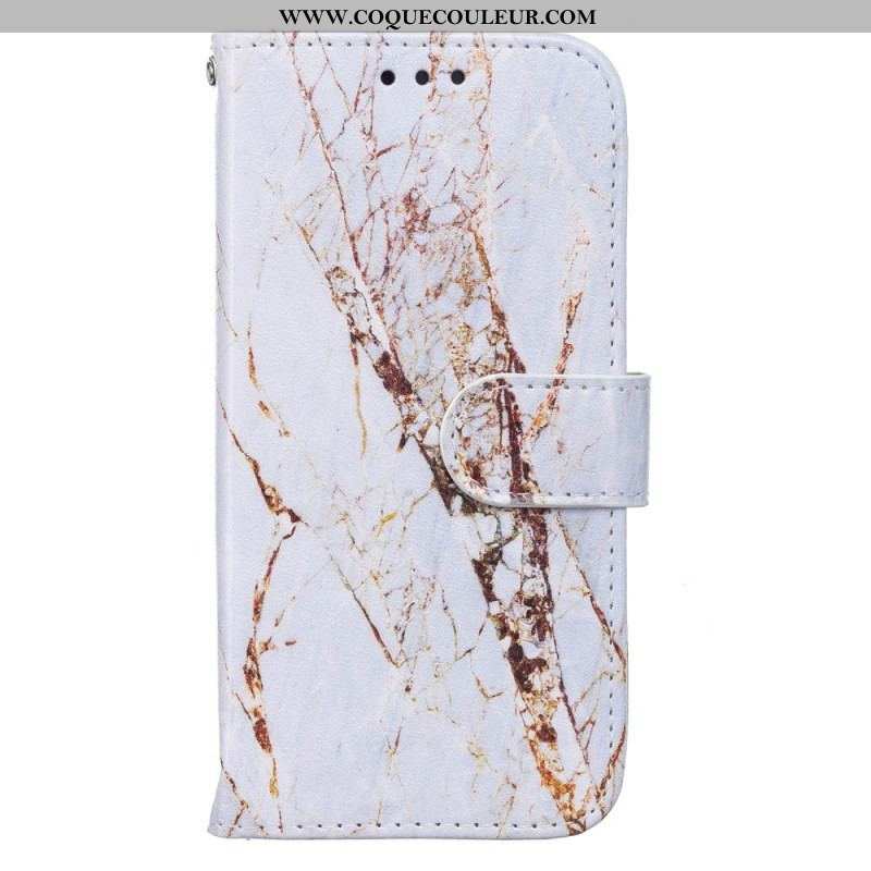 Housse Samsung Galaxy A13 5G / A04s Marbre Intense