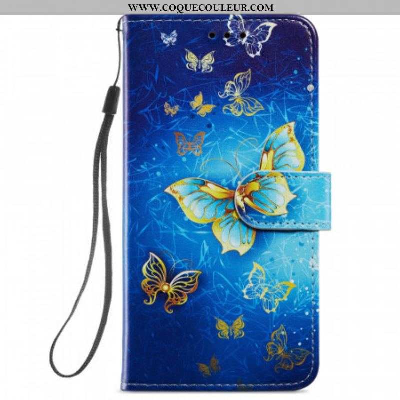 Housse Samsung Galaxy A13 5G Vol de Papillons