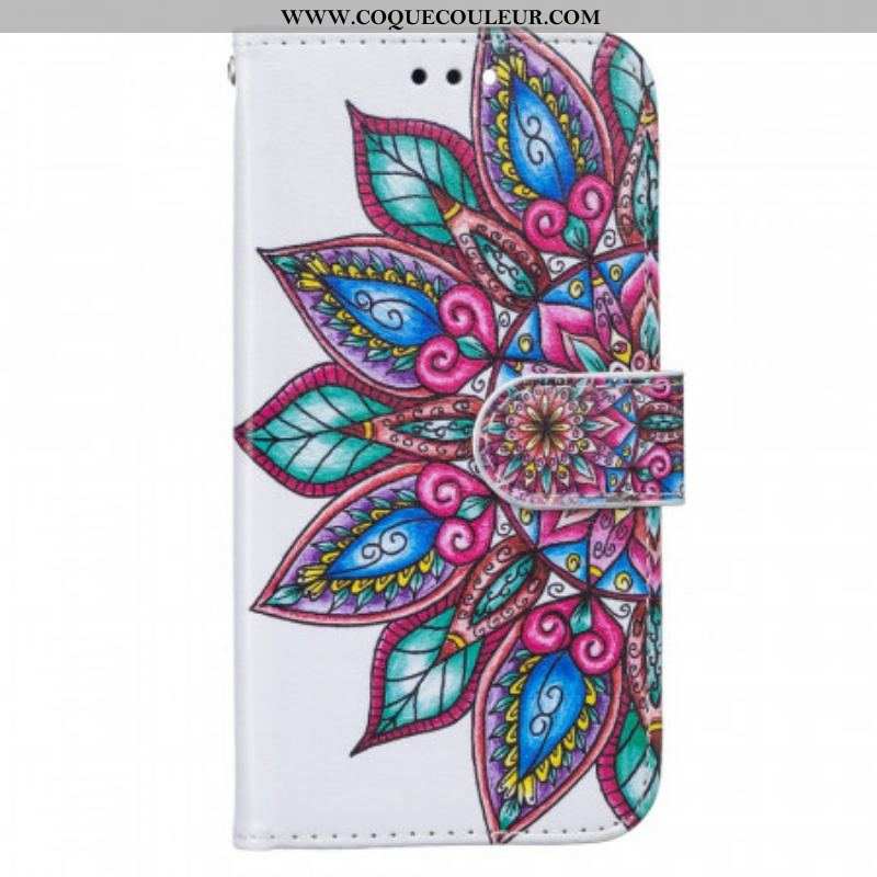 Housse Samsung Galaxy A13 5G / A04s Mandala Dessiné