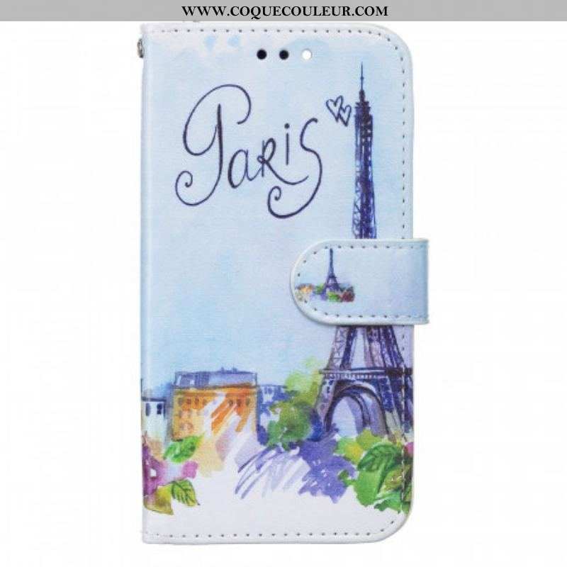 Housse Samsung Galaxy A13 5G / A04s Peinture Paris