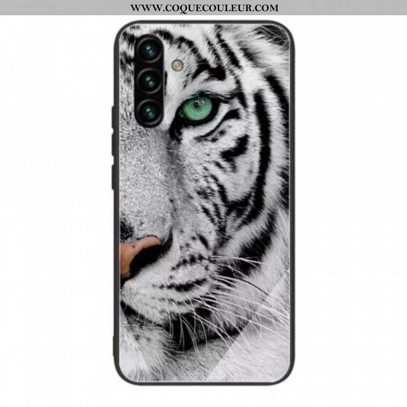 Coque Samsung Galaxy A13 5G / A04s Verre Trempé Tigre