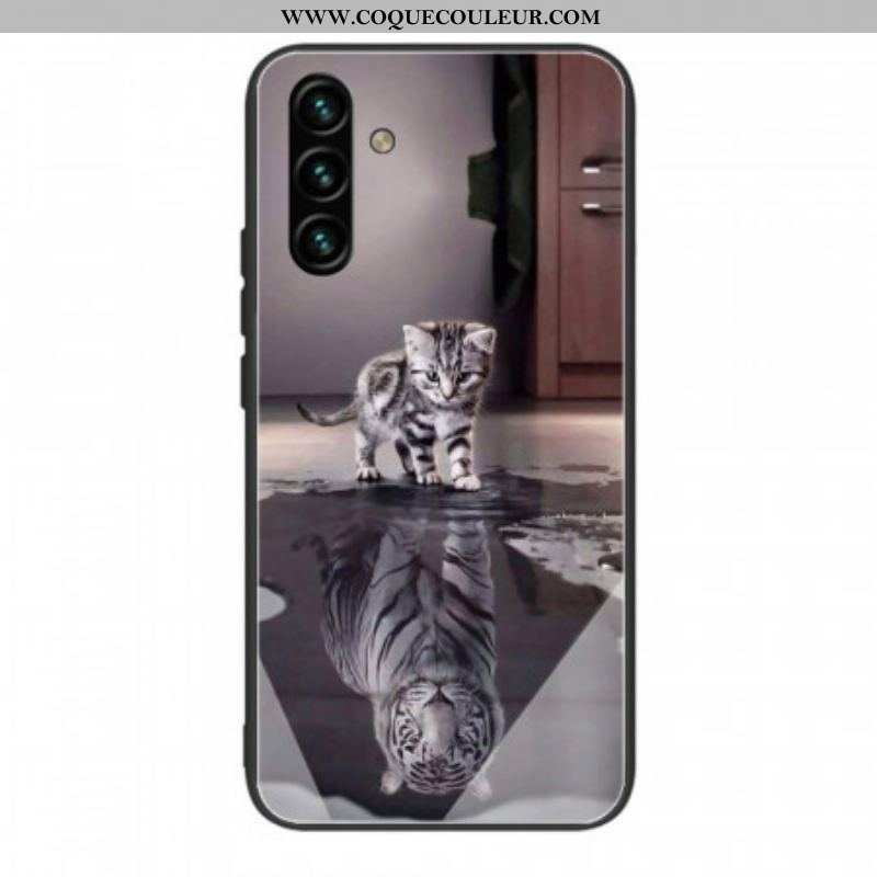 Coque Samsung Galaxy A13 5G / A04s Verre Trempé Ernest le Tigre