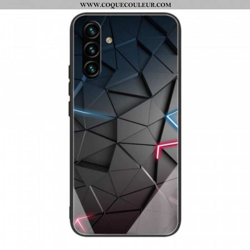 Coque Samsung Galaxy A13 5G / A04s Verre Trempé Géométrie