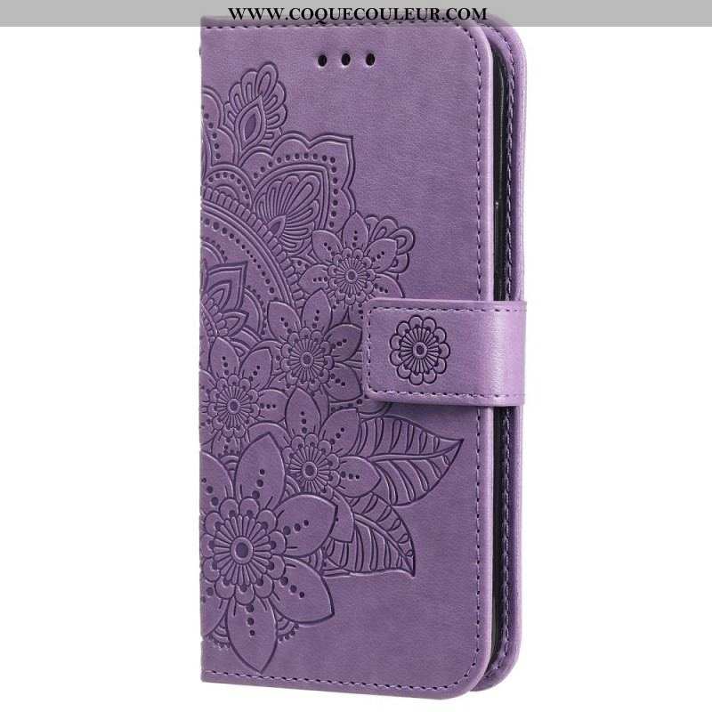 Housse Samsung Galaxy A13 5G / A04s Mandala de Fleurs