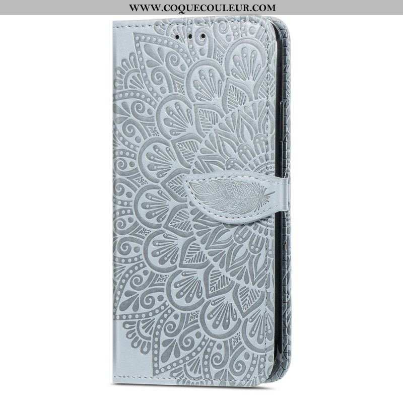 Housse Samsung Galaxy A13 5G / A04s Feuilles Tribales