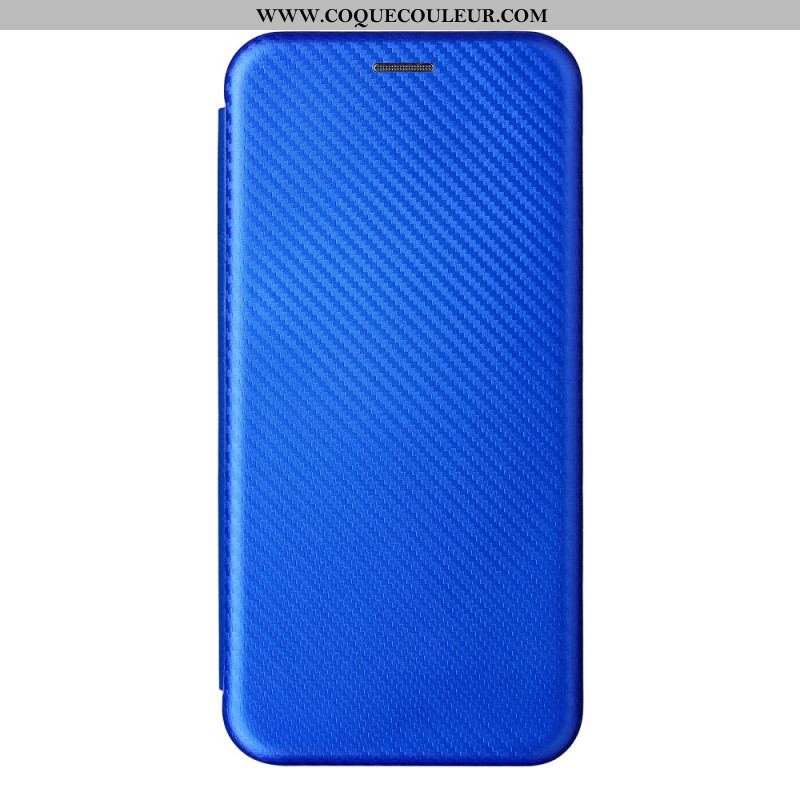 Flip Cover Samsung Galaxy A13 5G / A04s Fibre Carbone