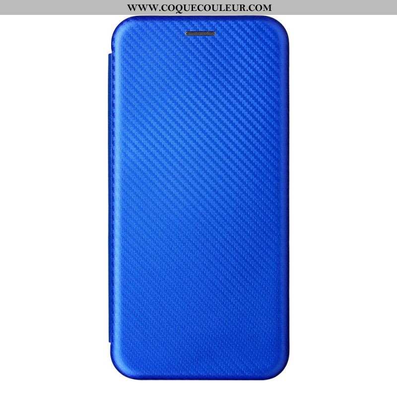 Flip Cover Samsung Galaxy A13 5G / A04s Fibre Carbone