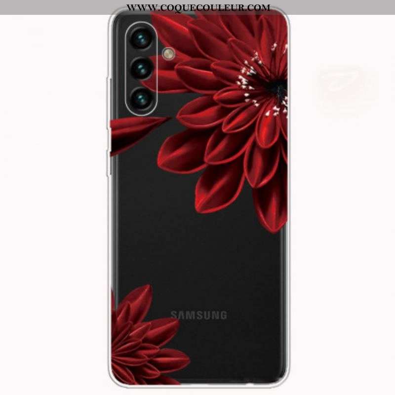 Coque Samsung Galaxy A13 5G / A04s Fleurs Sauvages