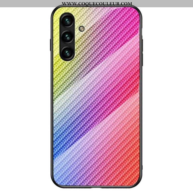 Coque Samsung Galaxy A13 5G / A04s Verre Trempé Fibre Carbone