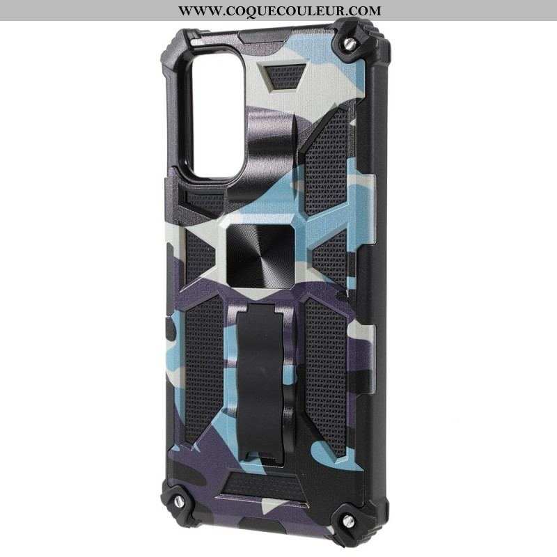 Coque Samsung Galaxy A13 5G / A04s Camouflage Support Amovible