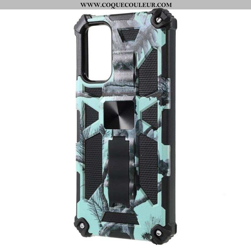 Coque Samsung Galaxy A13 5G / A04s Camouflage Support Amovible