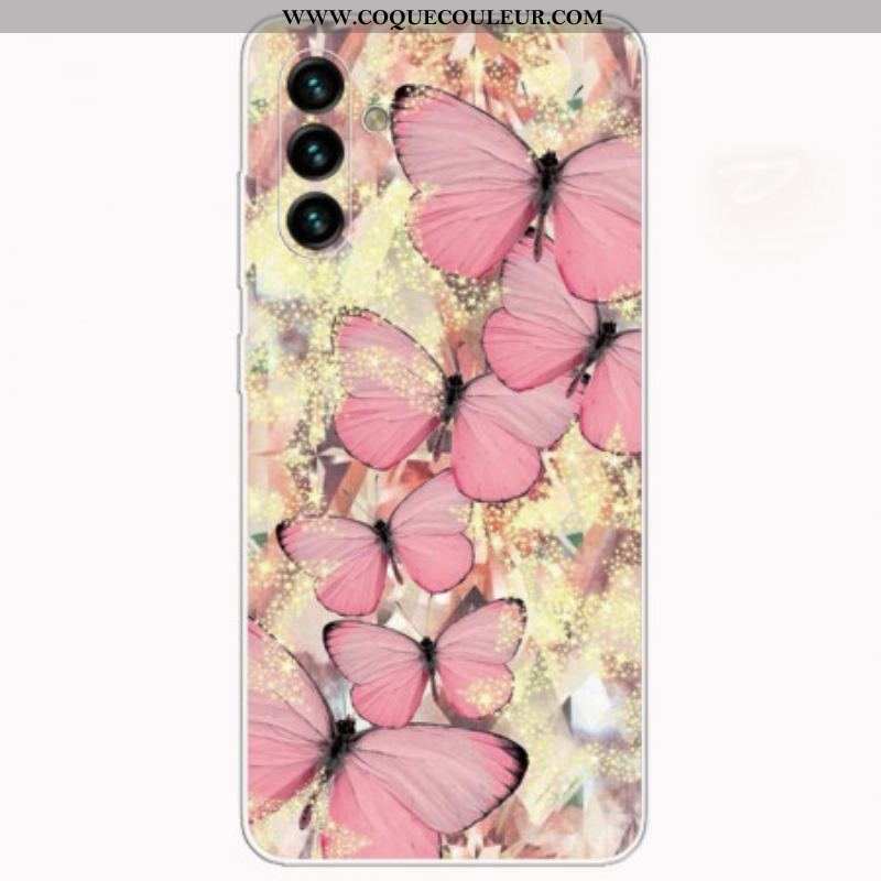 Coque Samsung Galaxy A13 5G / A04s Papillons Papillons