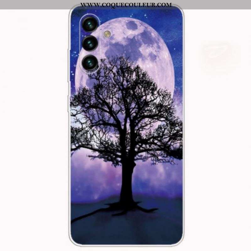 Coque Samsung Galaxy A13 5G / A04s Arbre et Lune