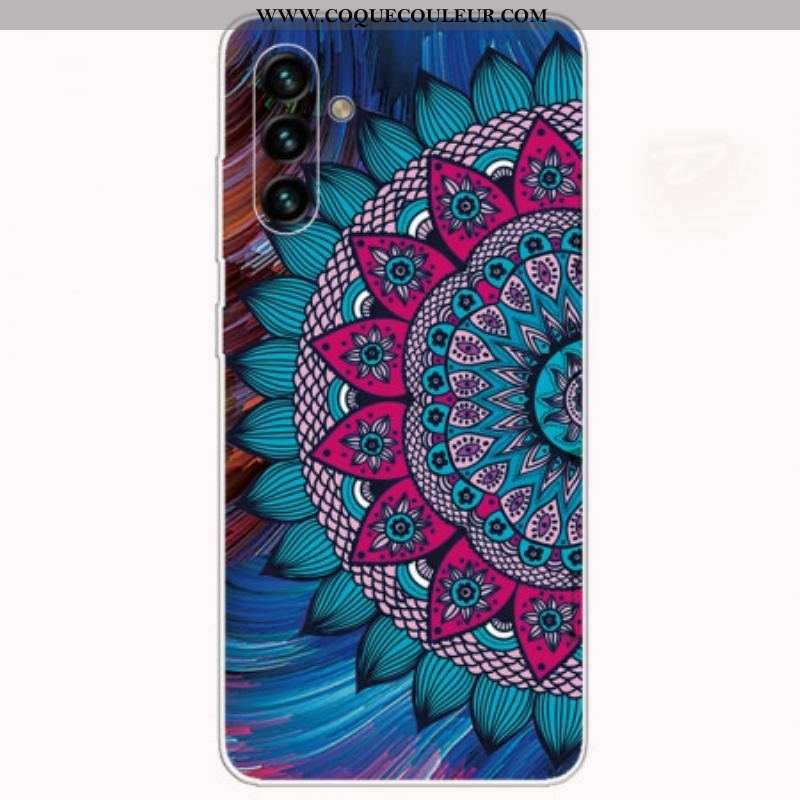 Coque Samsung Galaxy A13 5G / A04s Mandala Coloré