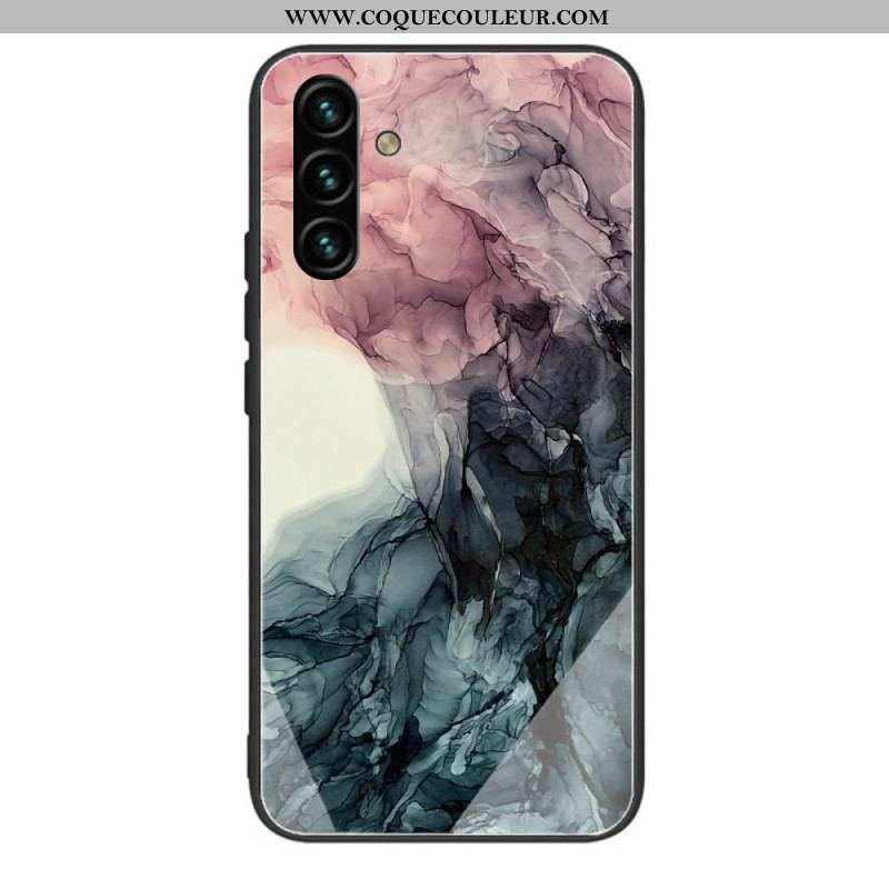 Coque Samsung Galaxy A13 5G / A04s Verre Trempé Marbre