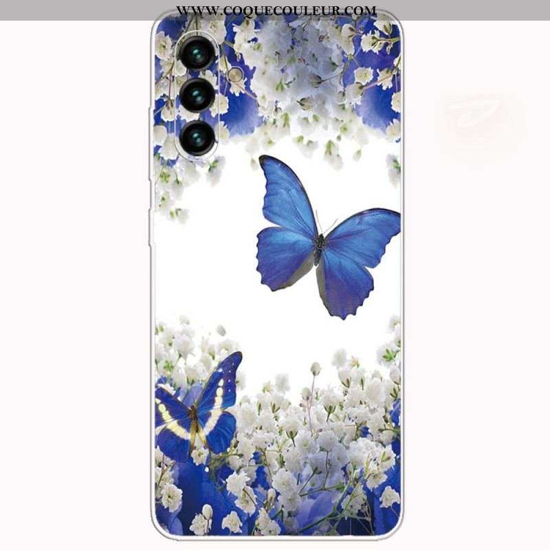 Coque Samsung Galaxy A13 5G / A04s Papillons Design