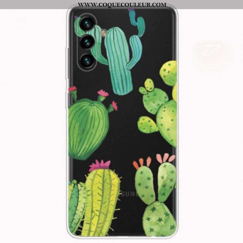 Coque Samsung Galaxy A13 5G Cactus Aquarelle