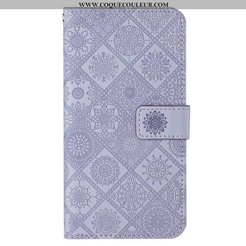 Housse Samsung Galaxy A13 Motif Tapisserie