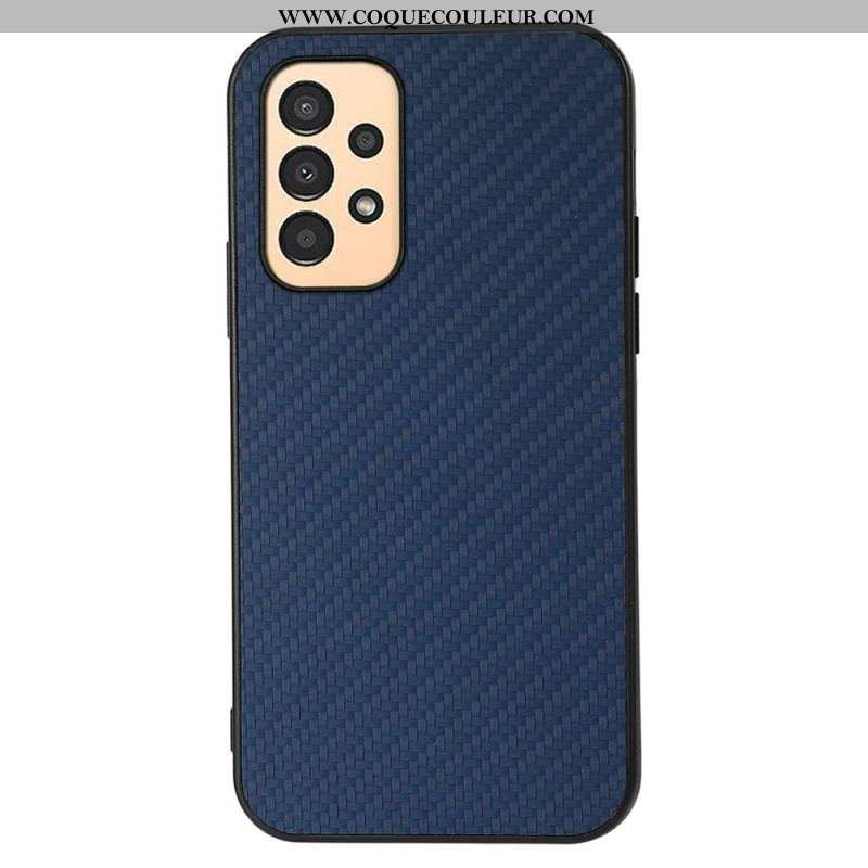 Coque Samsung Galaxy A13 Texture Fibre Carbone