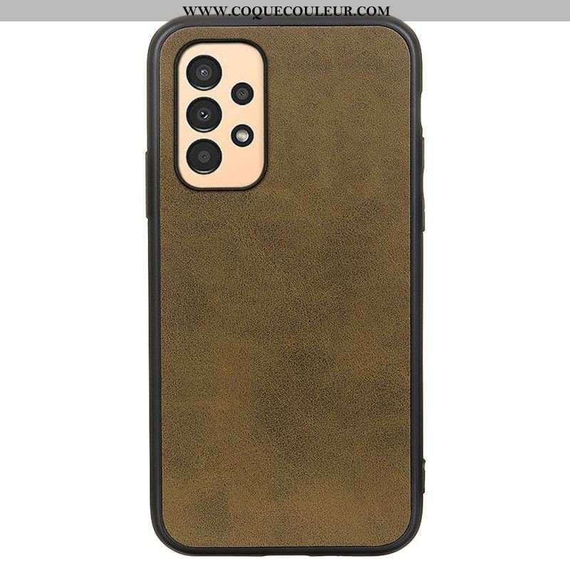 Coque Samsung Galaxy A13 Simili Cuir