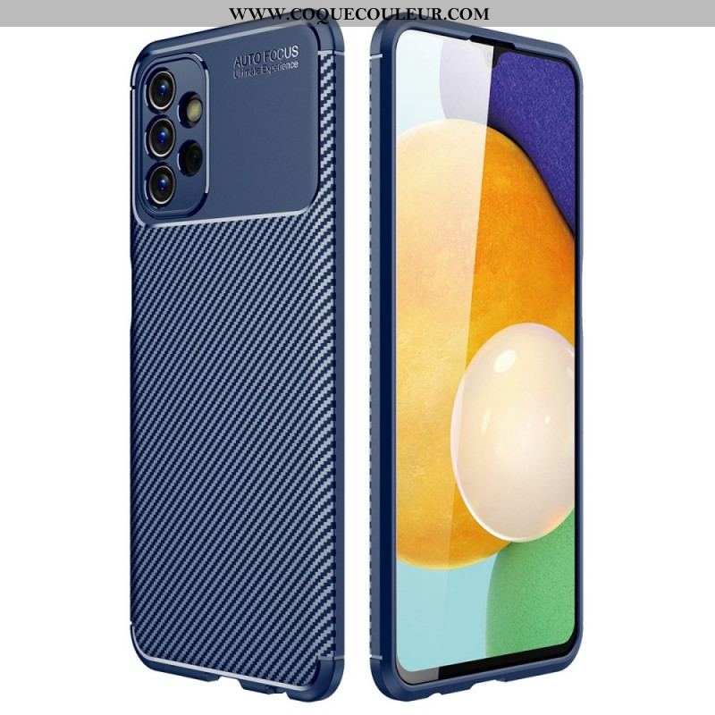 Coque Samsung Galaxy A13 Texture Fibre Carbone Flexible