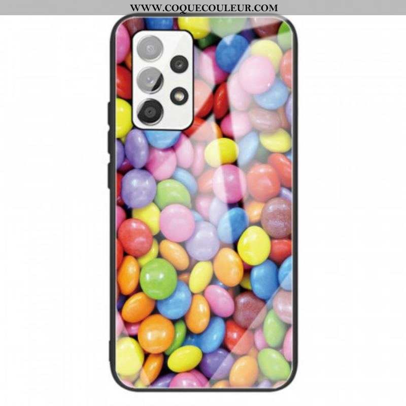 Coque Samsung Galaxy A13 Verre Trempé Bonbons