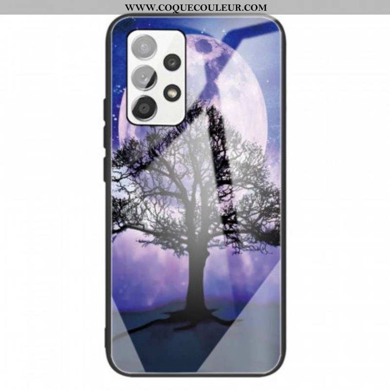 Coque Samsung Galaxy A13 Verre Trempé Arbre