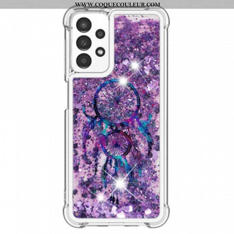 Coque Samsung Galaxy A13 Attrape Rêves Paillettes