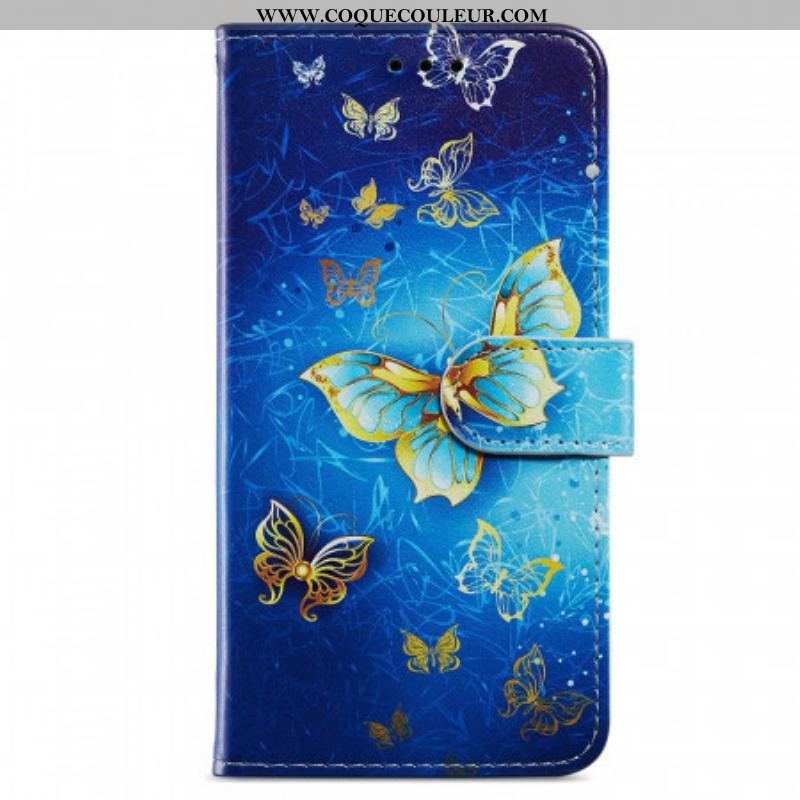 Housse Samsung Galaxy A13 Vol de Papillons