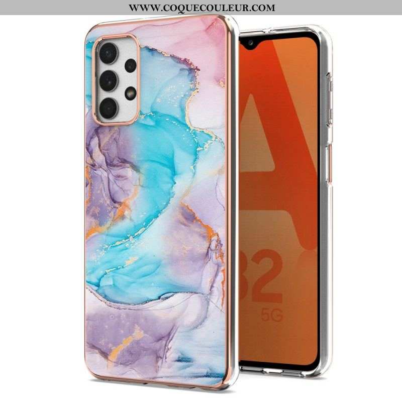 Coque Samsung Galaxy A13 Marbre Aquarelle