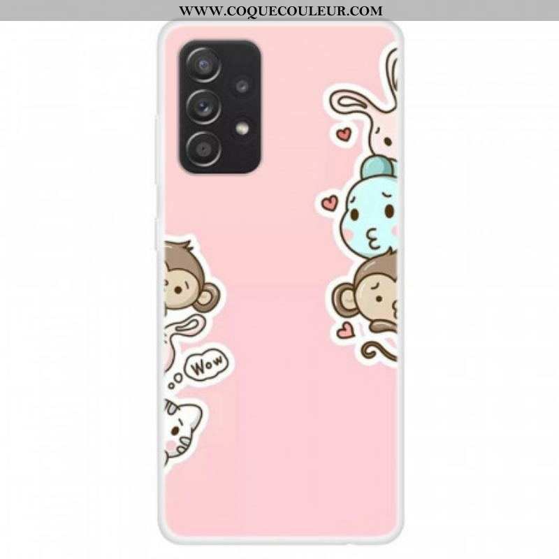 Coque Samsung Galaxy A13 Animaux Wow