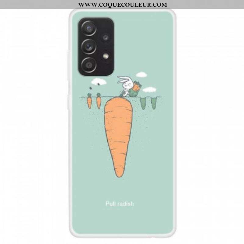 Coque Samsung Galaxy A13 Lapin au Jardin