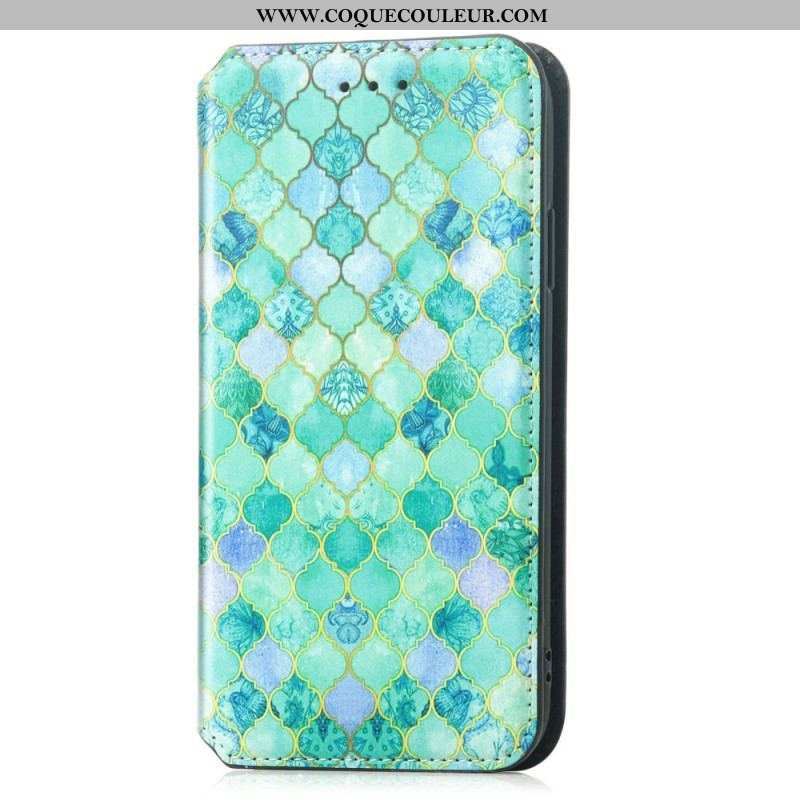 Flip Cover Samsung Galaxy A14 5G / A14 Design RFID Caseneo