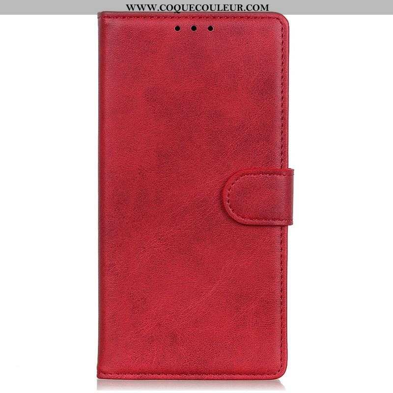 Housse Samsung Galaxy A14 5G / A14 Simili Cuir Mat