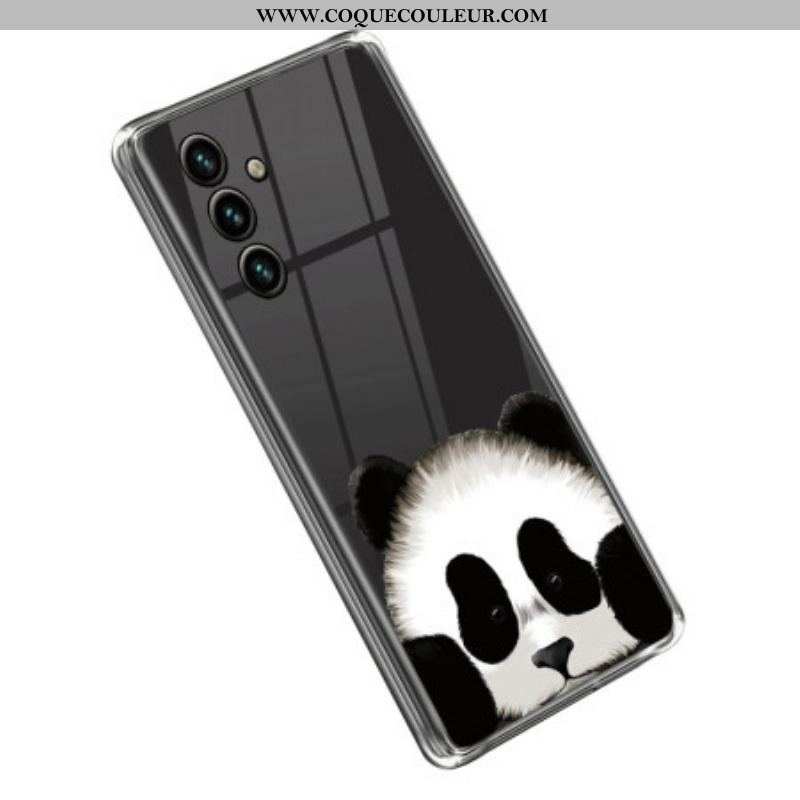 Coque Samsung Galaxy A14 5G / A14 Transparente Tête de Panda