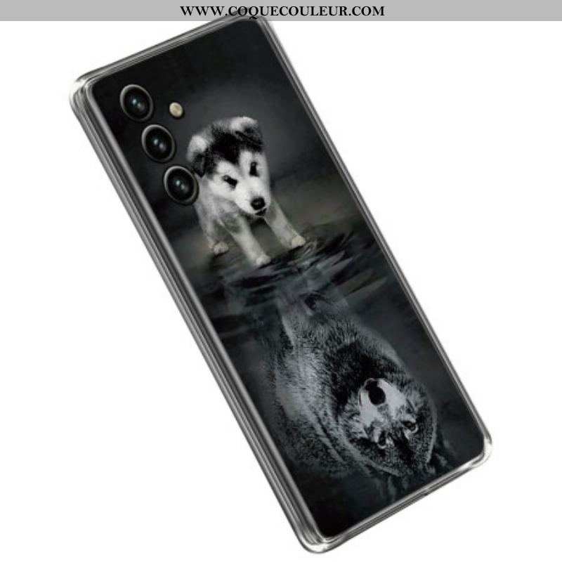 Coque Samsung Galaxy A14 5G / A14 Rêve de Chiot