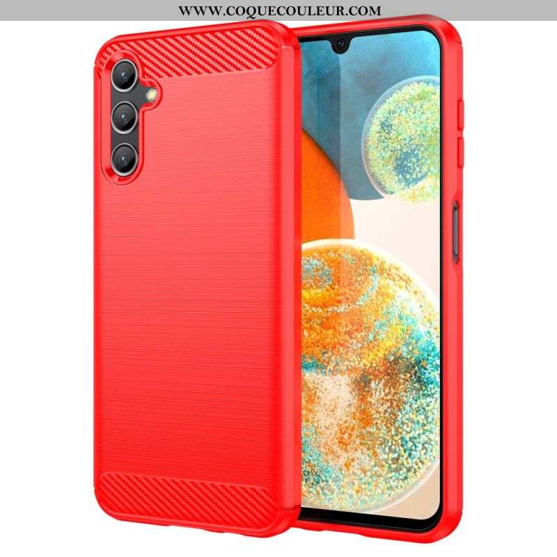 Coque Samsung Galaxy A14 5G / A14 Fibre Carbone Brossée