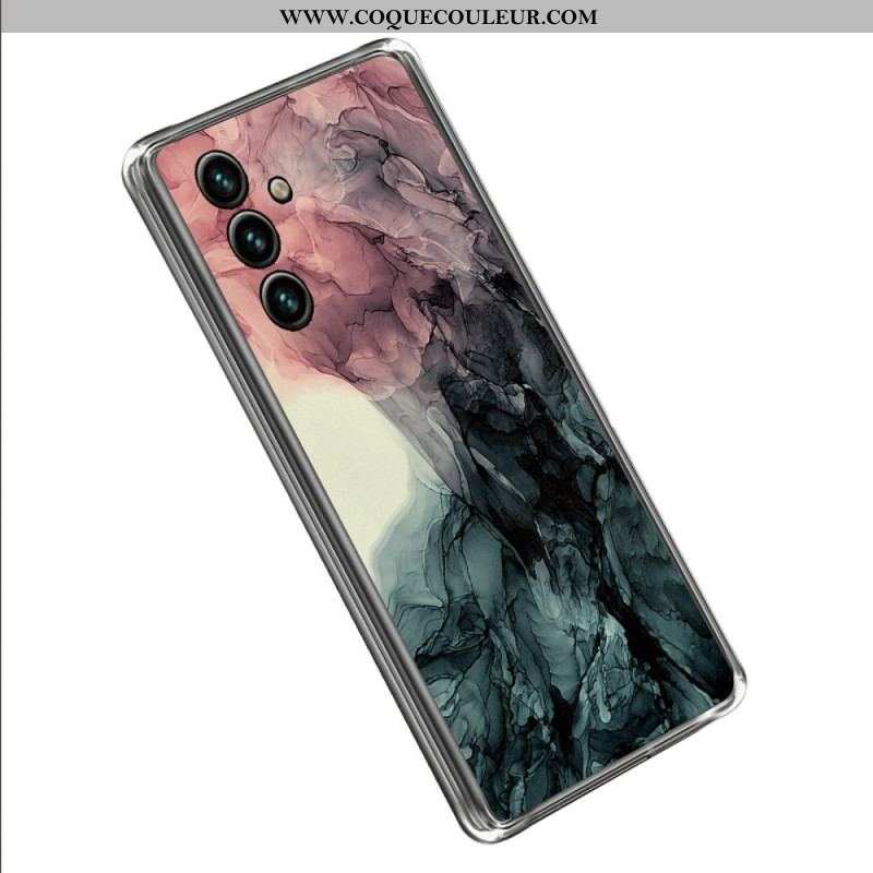 Coque Samsung Galaxy A14 5G / A14 Marbre Aquarelle