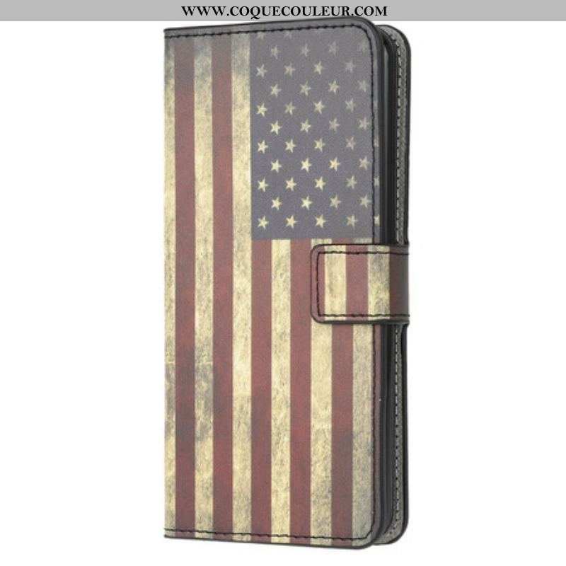 Housse Samsung Galaxy A42 5G Drapeau Américain