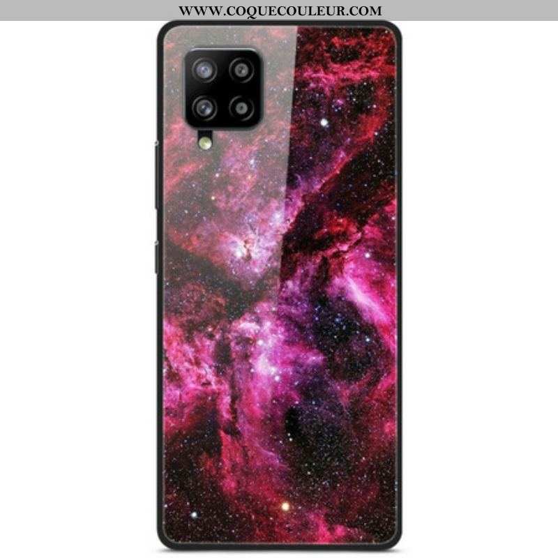 Coque Samsung Galaxy A42 5G Verre Trempé Flower Fairy