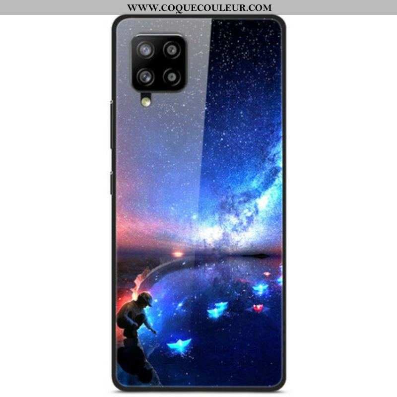 Coque Samsung Galaxy A42 5G Garçon Espace