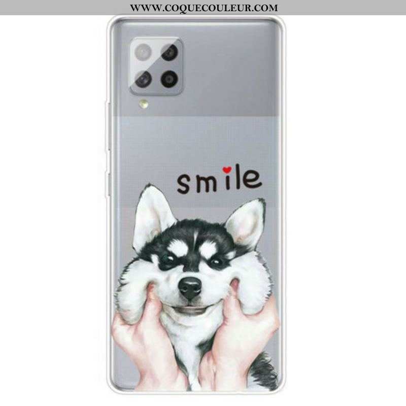 Coque Samsung Galaxy A42 5G Smile Dog
